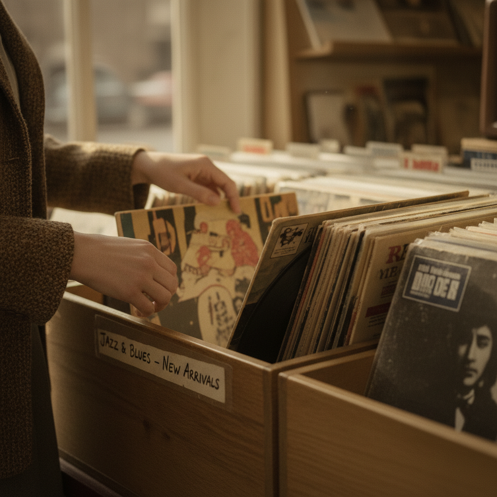 A closer memory of The Record Store on the High Street