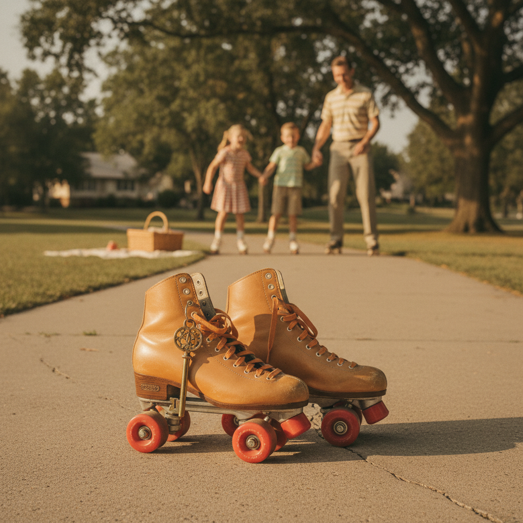 The Roller Skates with a Key — a remembered scene