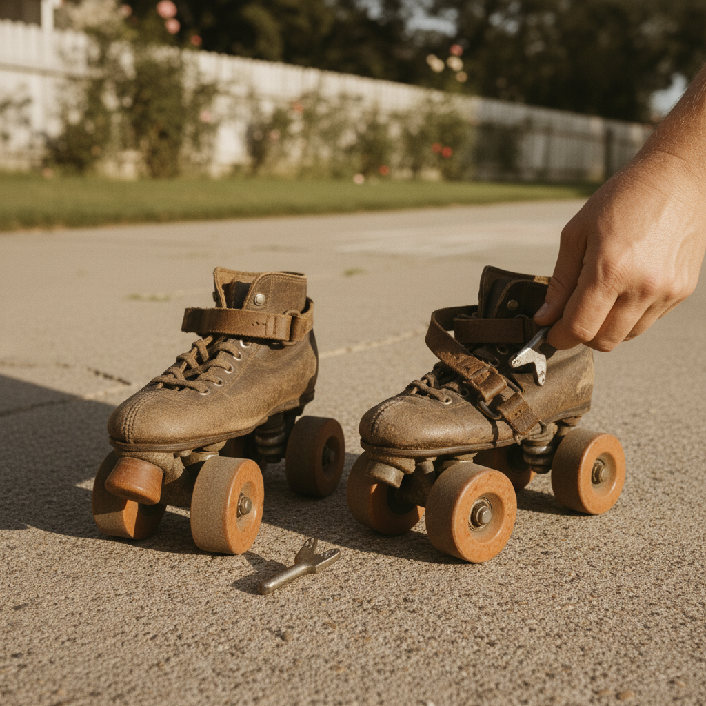 A closer memory of The Roller Skates with a Key