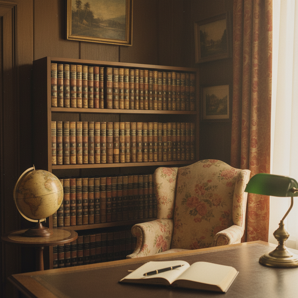 The Encyclopaedia Britannica Set — a remembered scene