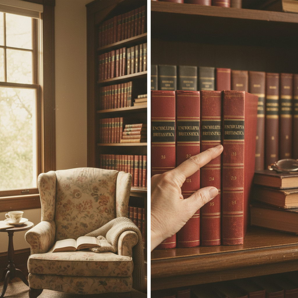 A closer memory of The Encyclopaedia Britannica Set