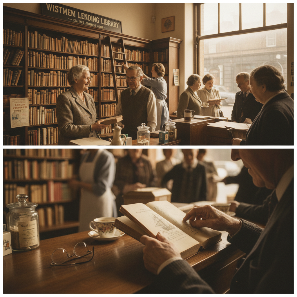 A closer memory of The Lending Library at the Chemist