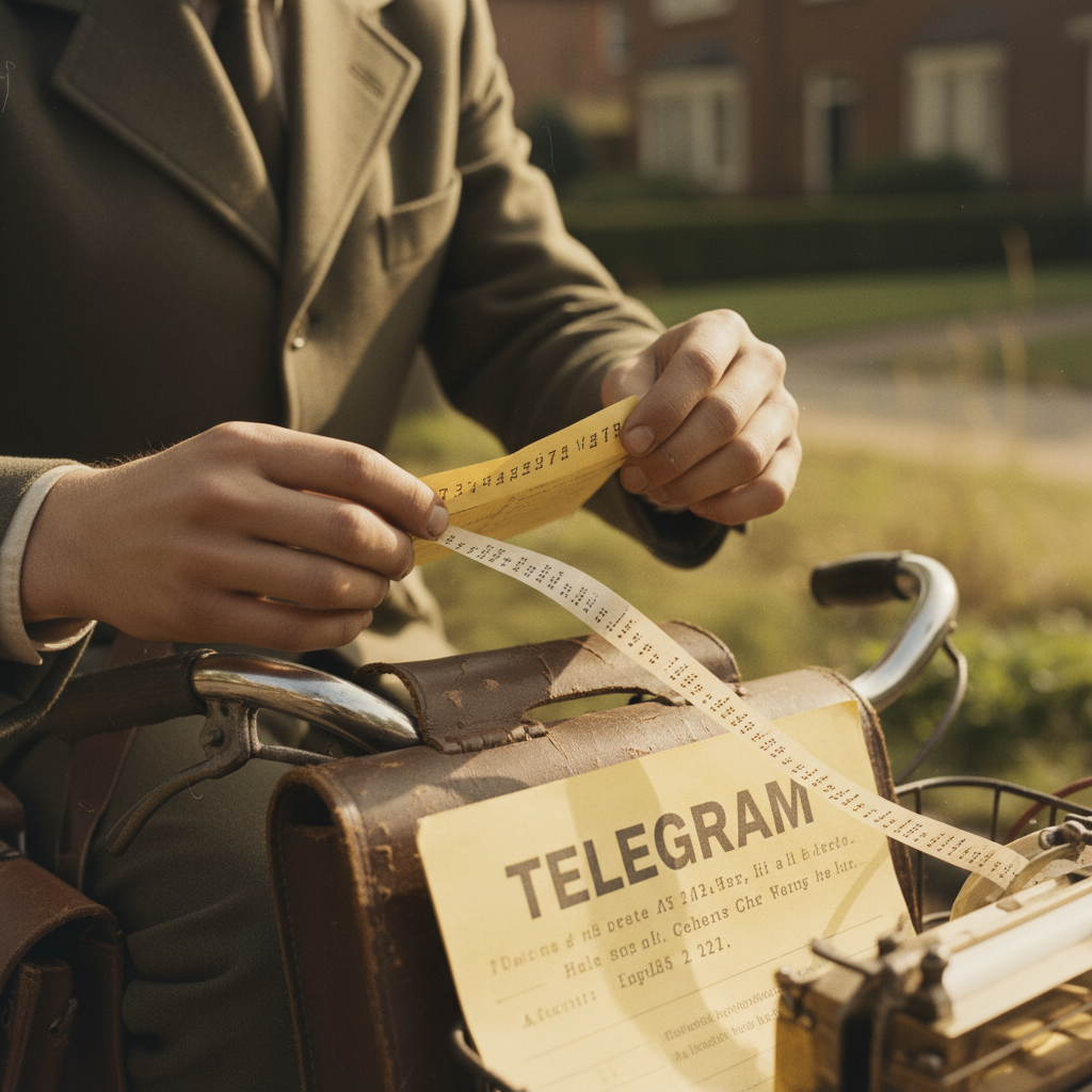 A closer memory of The Telegram Delivery Boy