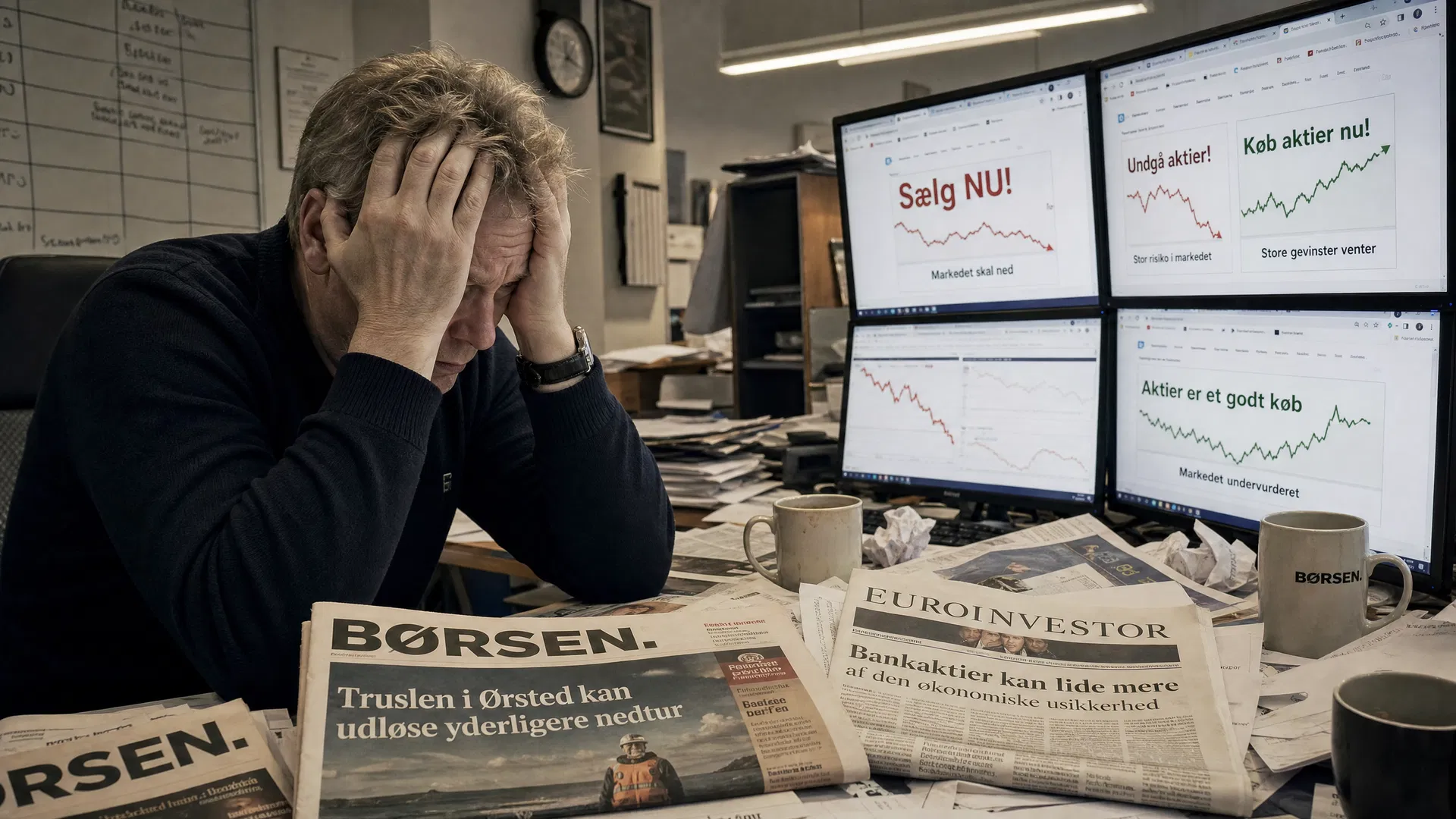 Investor overvældet af modstridende information