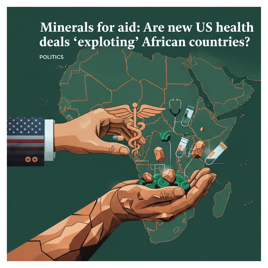 Minerals for aid: Are new US health deals ‘exploiting’ African countries?
