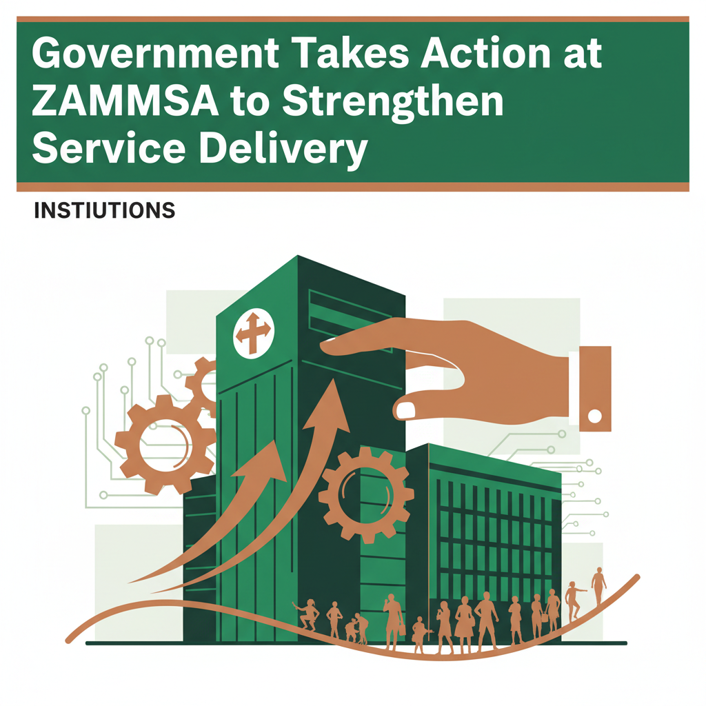 Government Takes Action at ZAMMSA to Strengthen Service Delivery