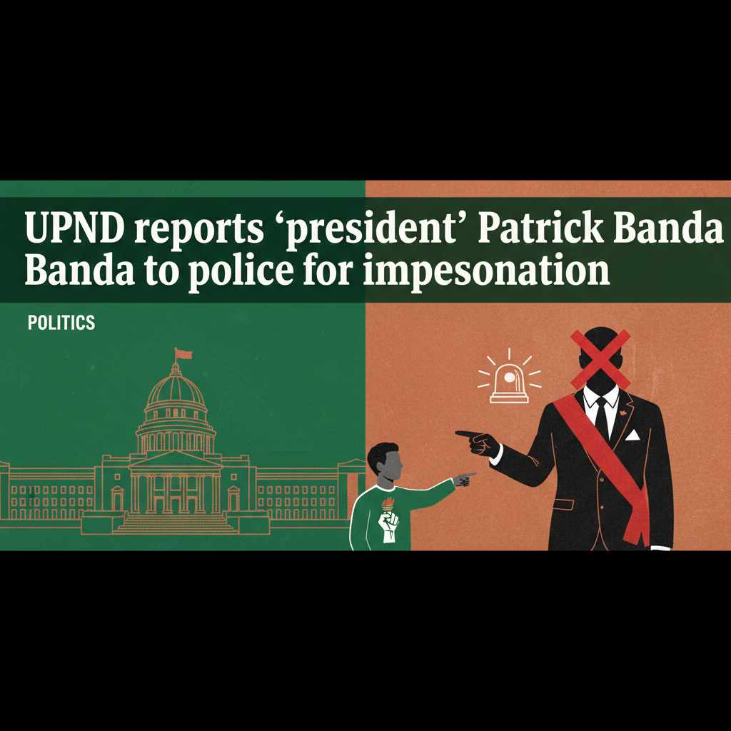 UPND reports ‘president’ Patrick Banda to police for impersonation