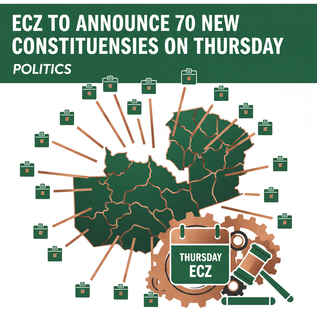 ECZ to announce 70 new constituencies on Thursday