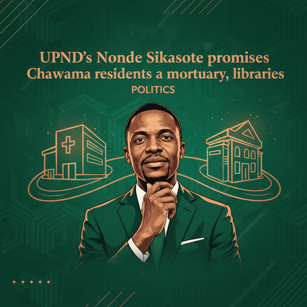 UPND’s Nonde Sikasote promises Chawama residents a mortuary, libraries