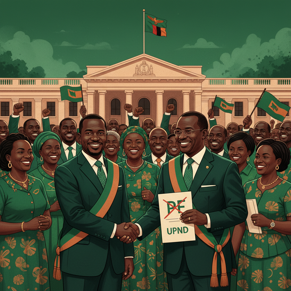 Kaumbwe PF MP Aaron Mwanza defects to UPND