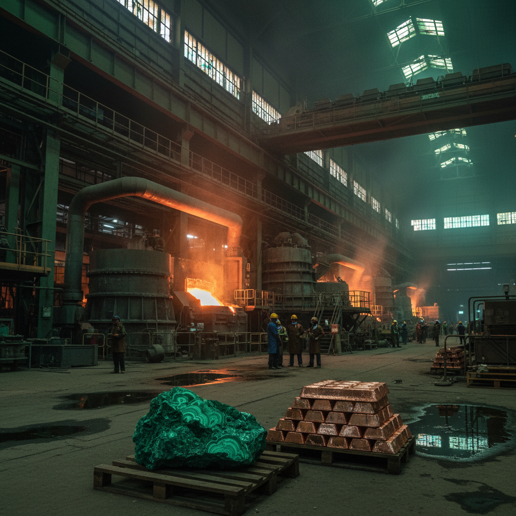 Zambian Copper Smelter Plans to Halt Production, LME Copper and SHFE Copper Both Closed Lower Overnight