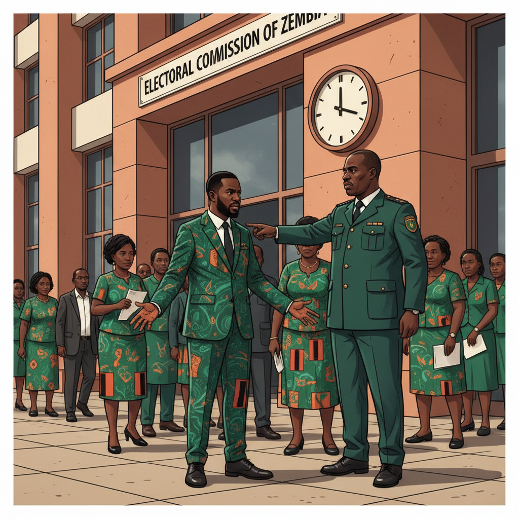 Sean Tembo turned away from ECZ after arriving late to pay nomination fee