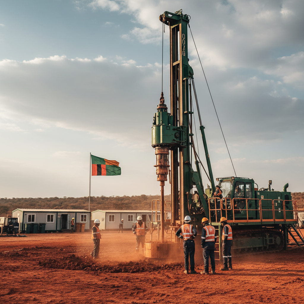 Shuka Minerals drilling contractor appointed at Kabwe drilling