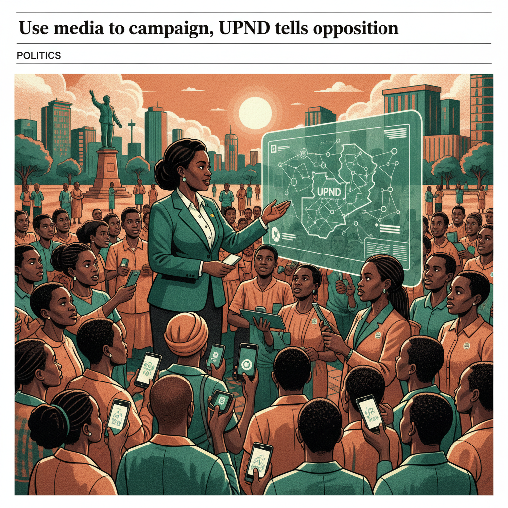 Use media to campaign, UPND tells opposition
