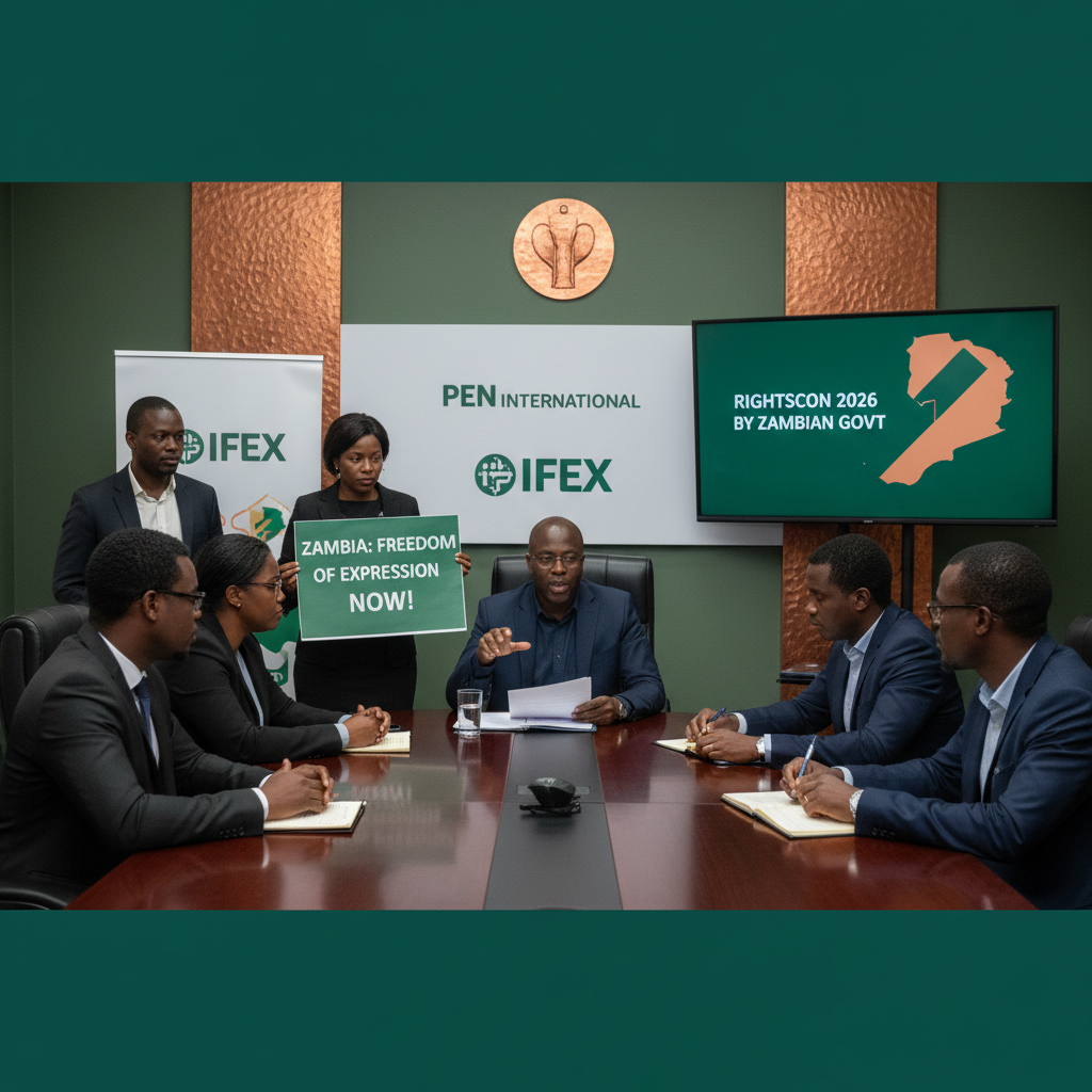 Zambia: PEN International joins the IFEX network to condemn the Zambian government’s cancellation of RightsCon 2026