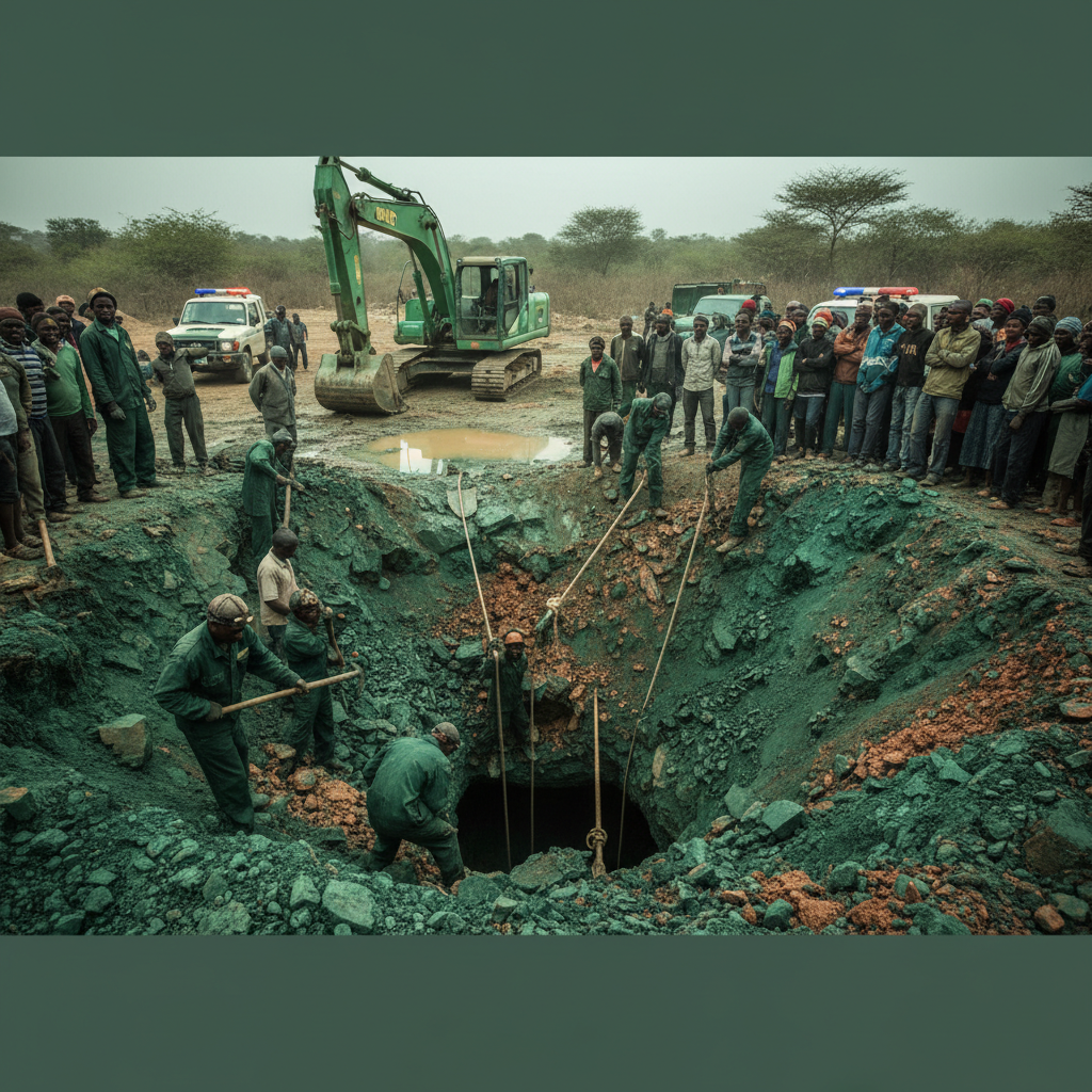 5 illegal miners trapped at Mumbwa gold mine