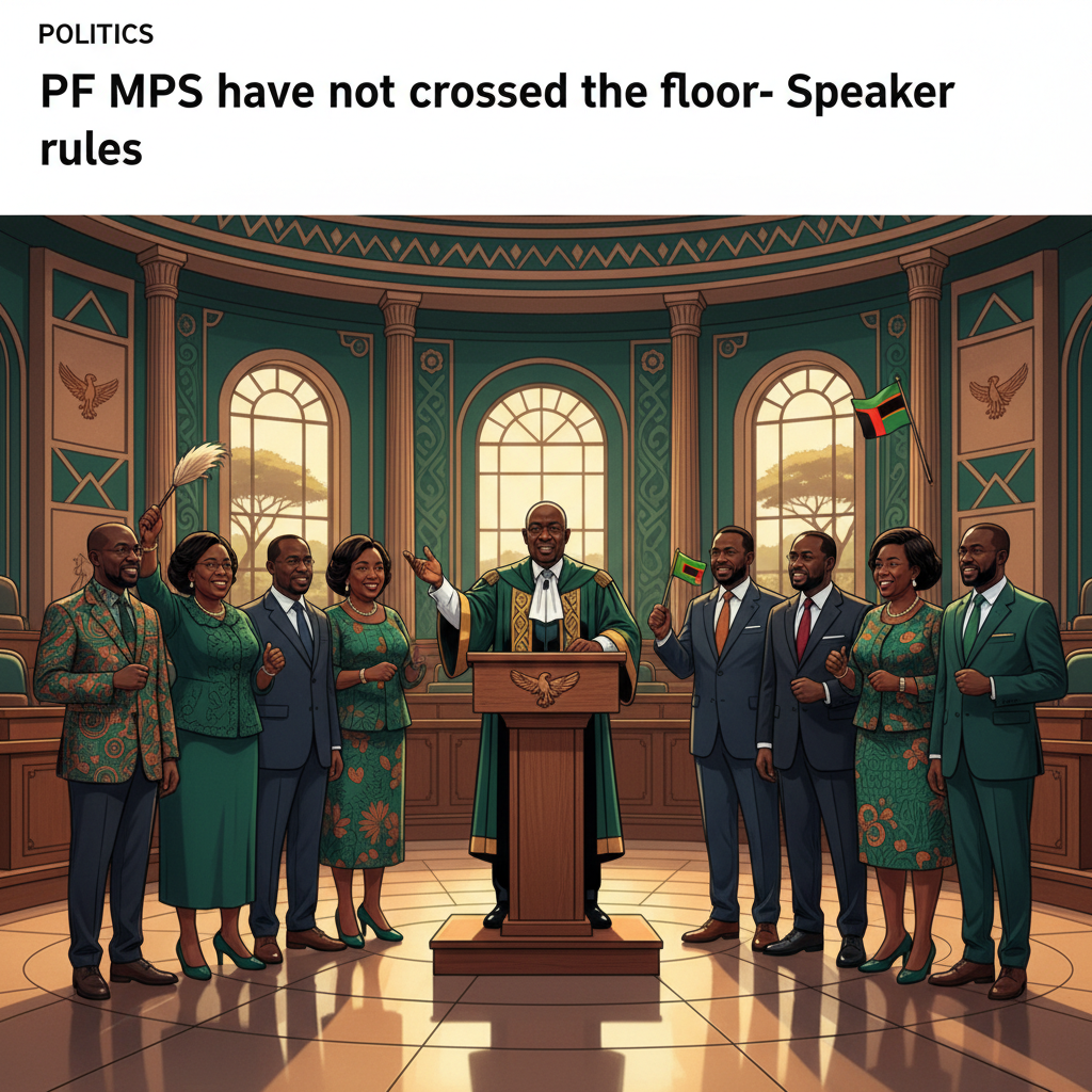 PF MPs have not crossed the floor- Speaker rules