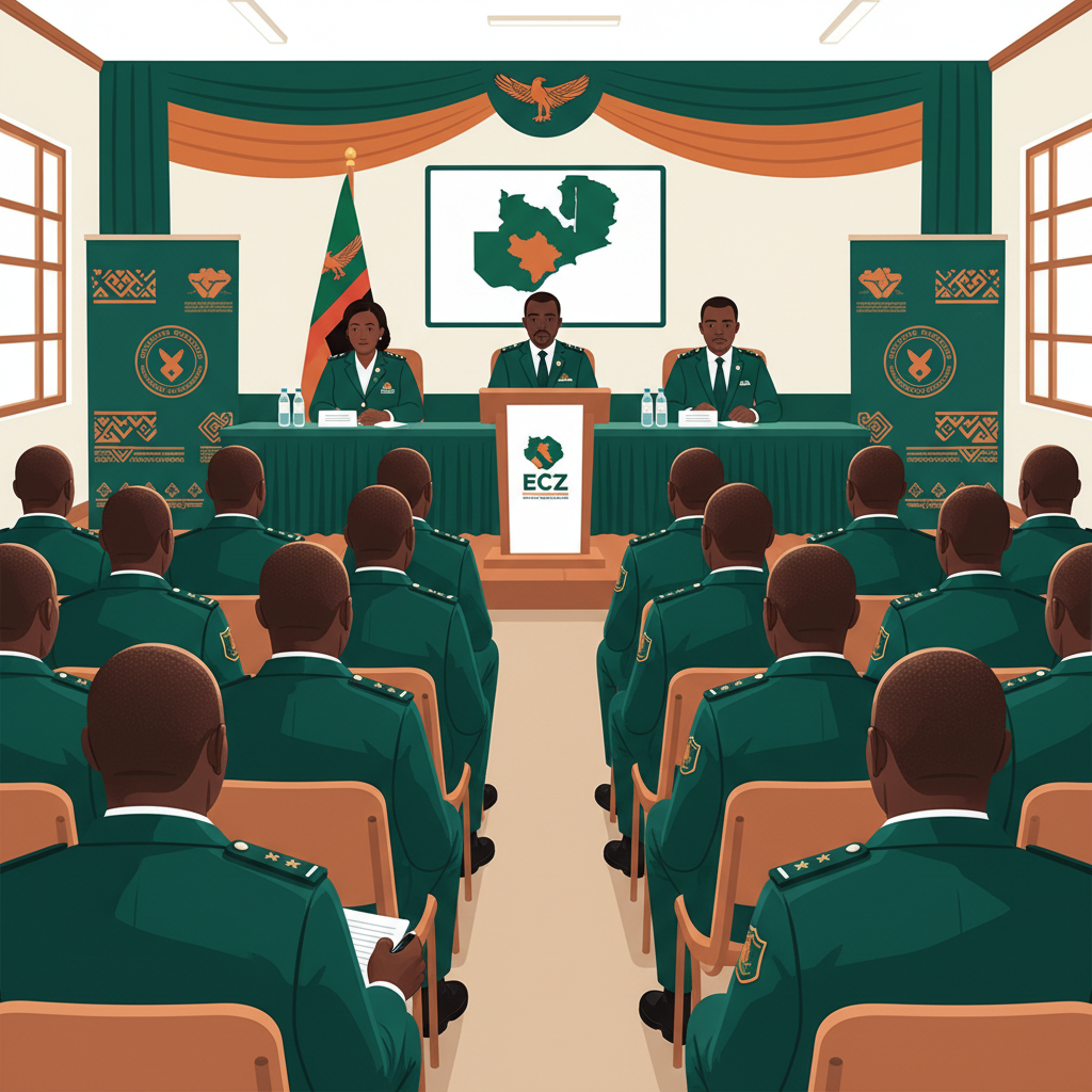 ECZ briefs uniformed officers ahead of nominations in Shangombo