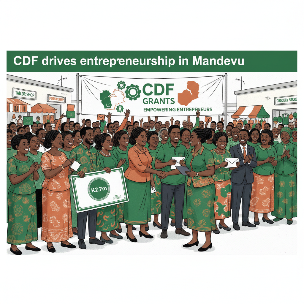 CDF drives entrepreneurship in Mandevu as 123 receive K2.7m grants