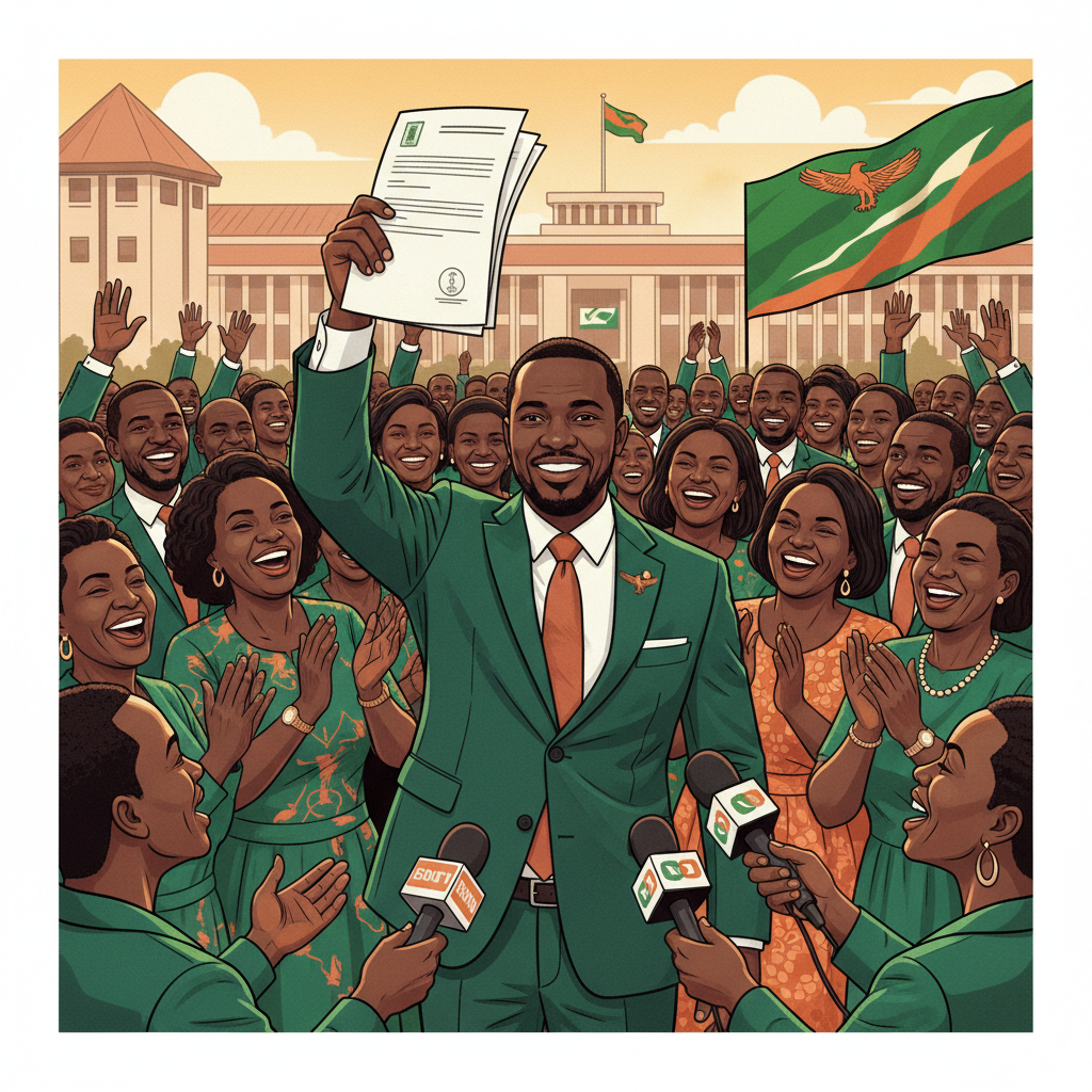 Kalaba files presidential nomination papers