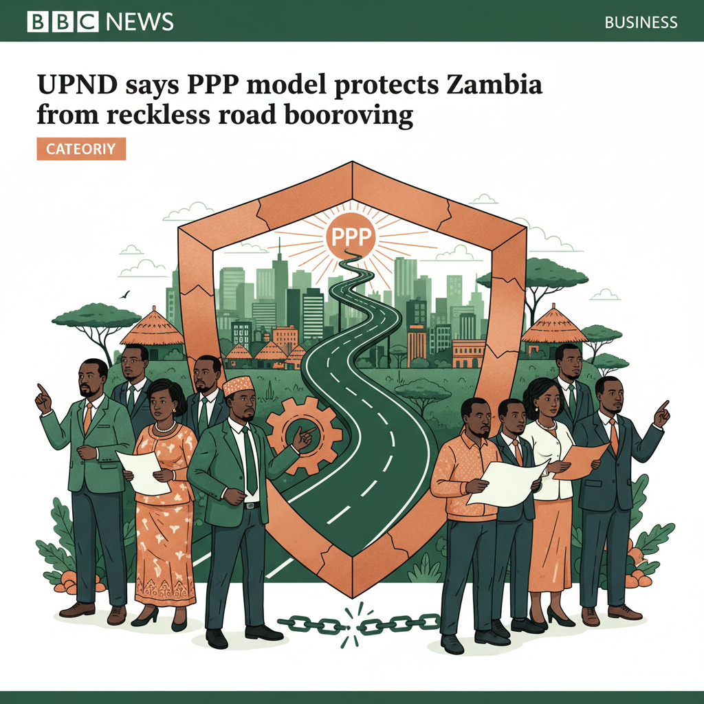UPND says PPP model protects Zambia from reckless road borrowing