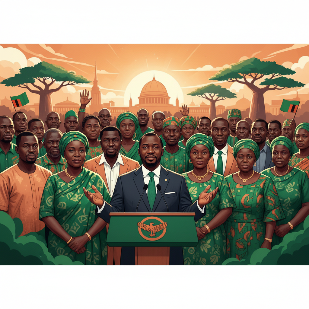 Makebi Zulu Thanks Zambians for Standing with the Lungu Family.