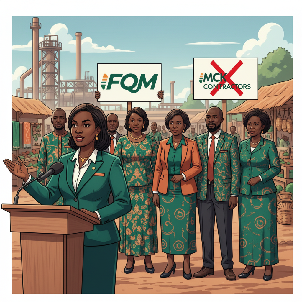 FQM refutes claims over MCK contractors suspension