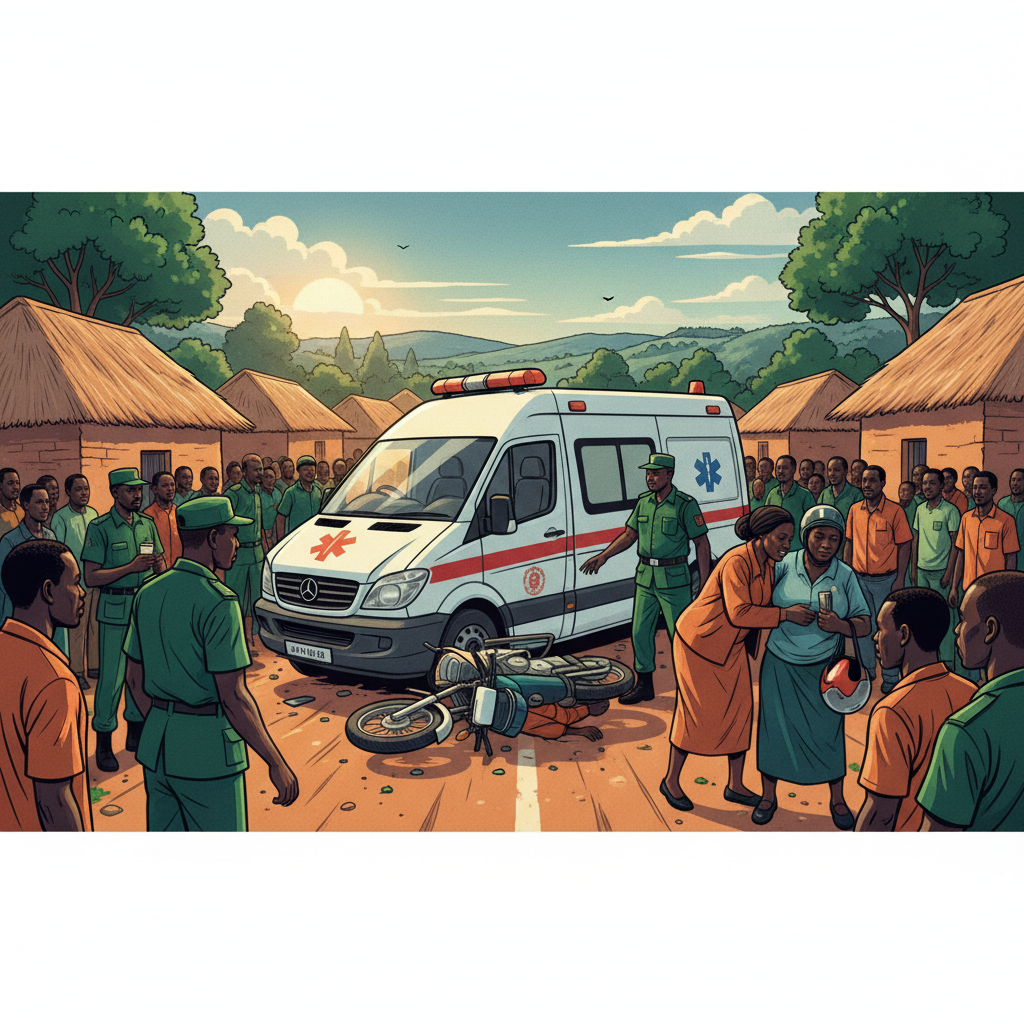 Ambulance, motorcycle involved in accident in Luwingu