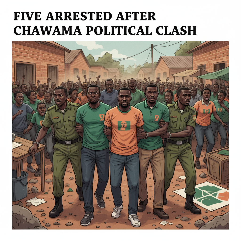 Five Arrested After Chawama Political Clash