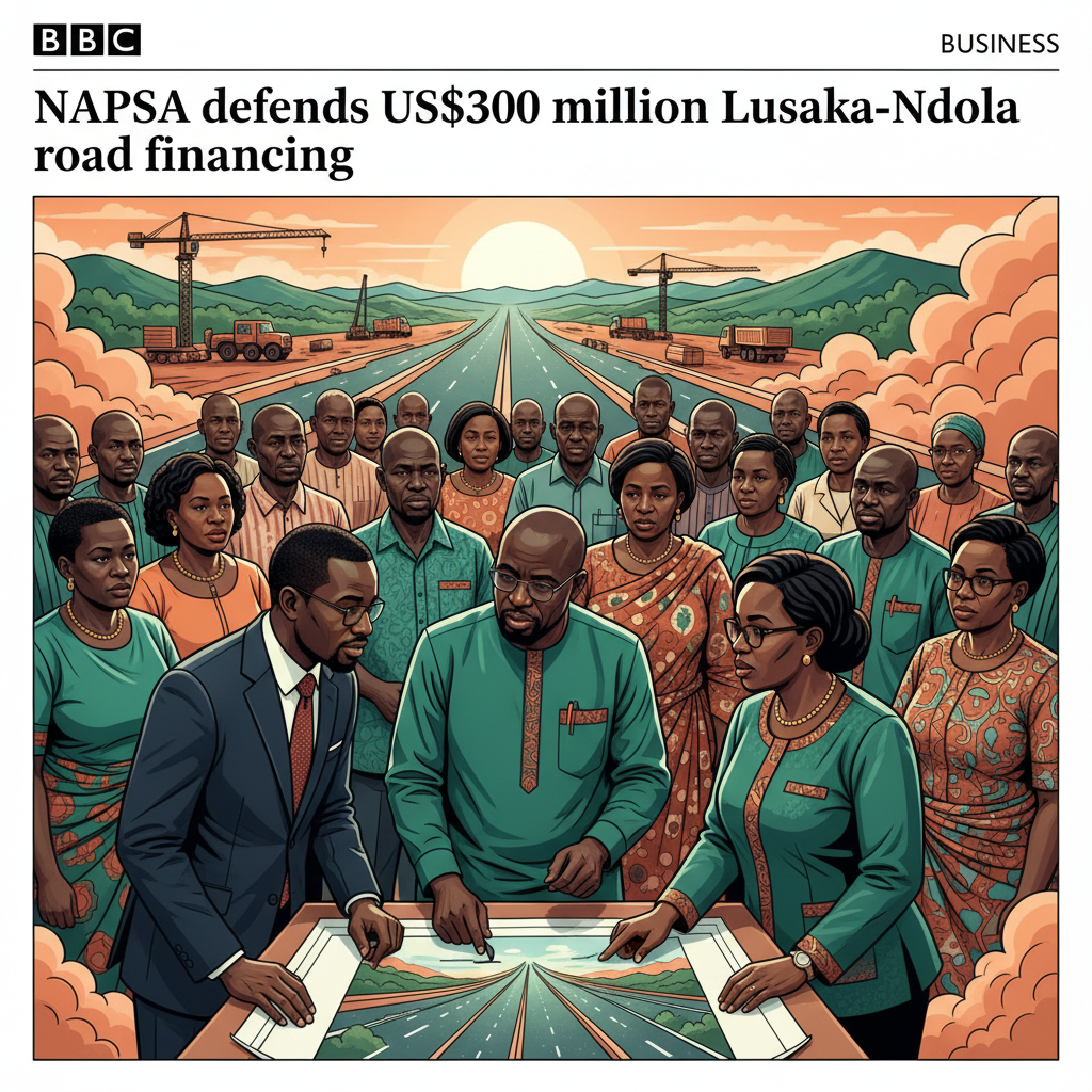 NAPSA defends US$300 million Lusaka-Ndola road financing