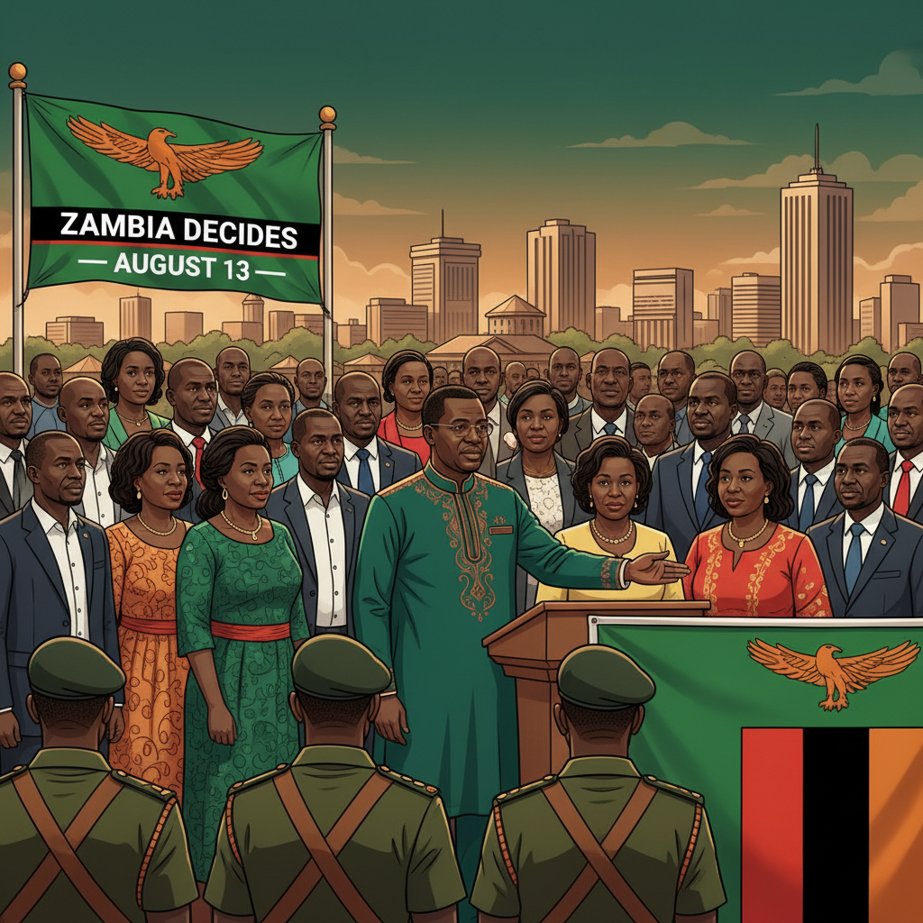 Kalaba urges  Defence Force to remain politically neutral as the country heads towards the August 13 elections.