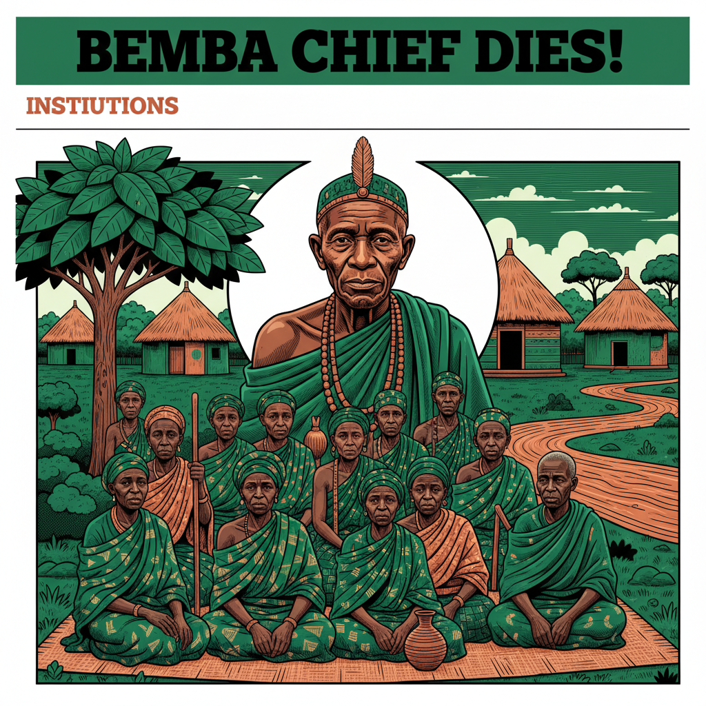 BEMBA CHIEF DIES!