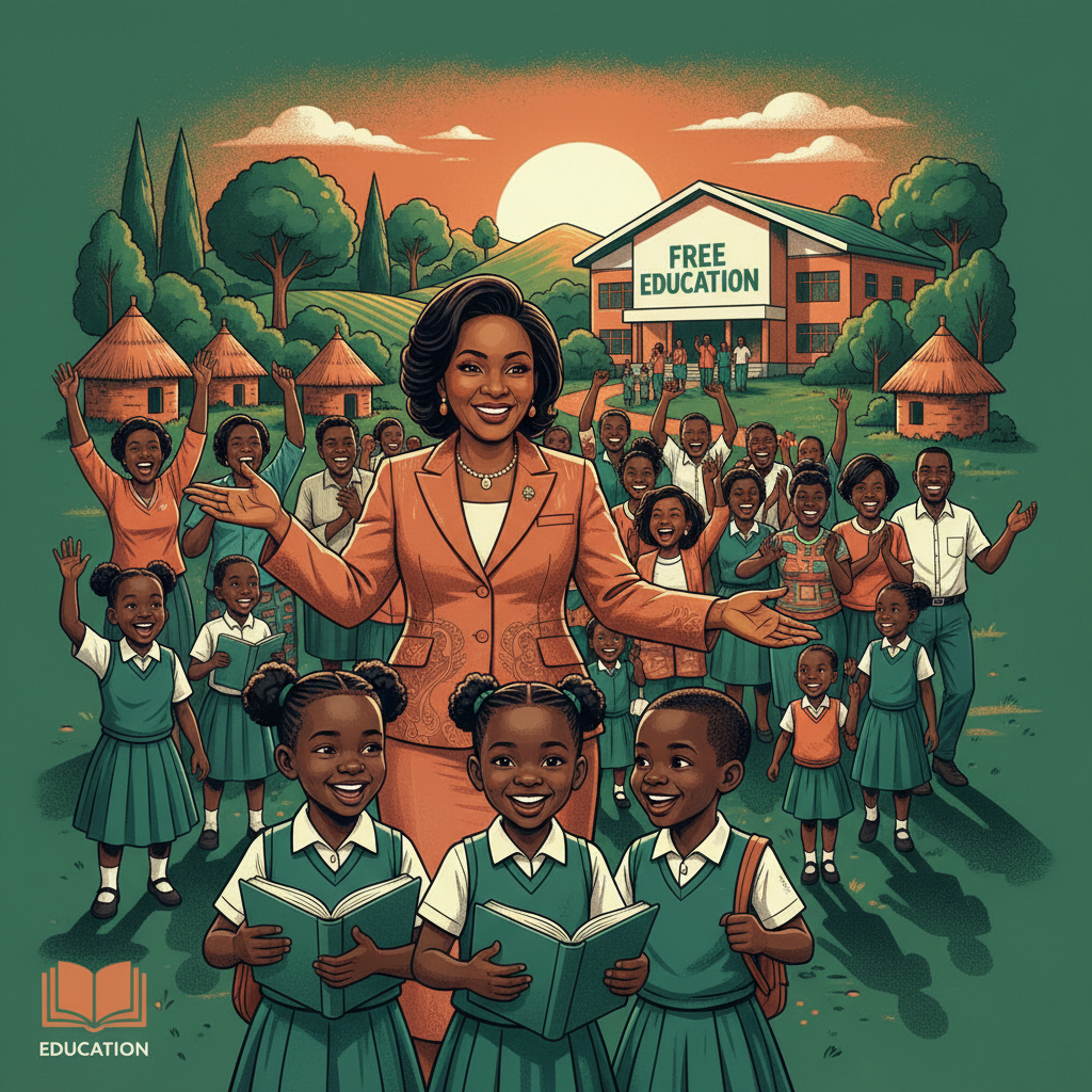 DORA SILIYA LAUDS FREE EDUCATION AS A LIFELINE FOR POOR ZAMBIANS