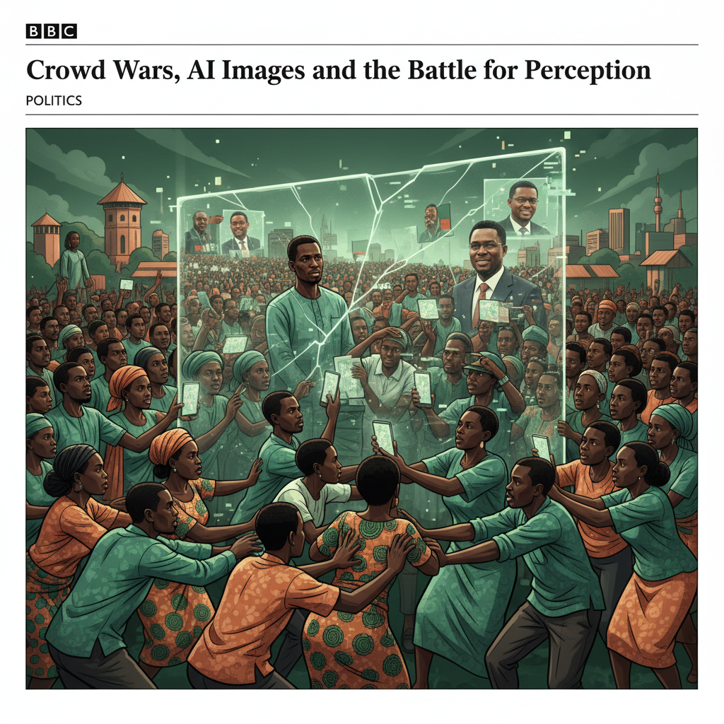 Crowd Wars, AI Images and the Battle for Perception