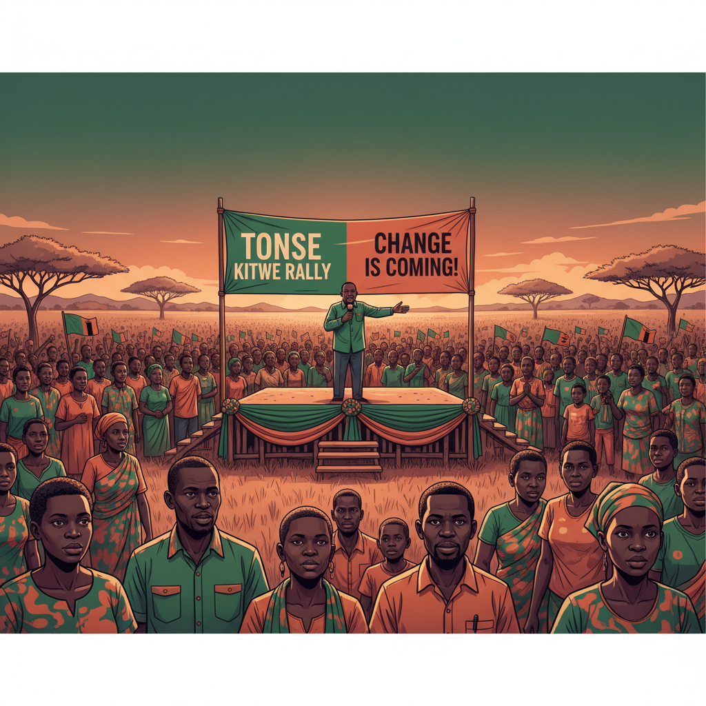 Tonse Kitwe rally has shown that change is coming- Brebner Changala