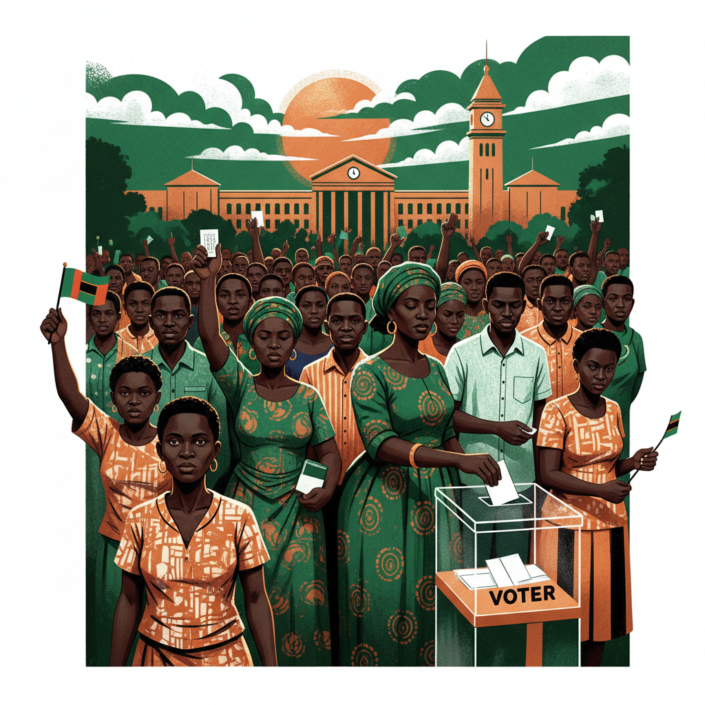 Zambia races toward its high-stakes general elections