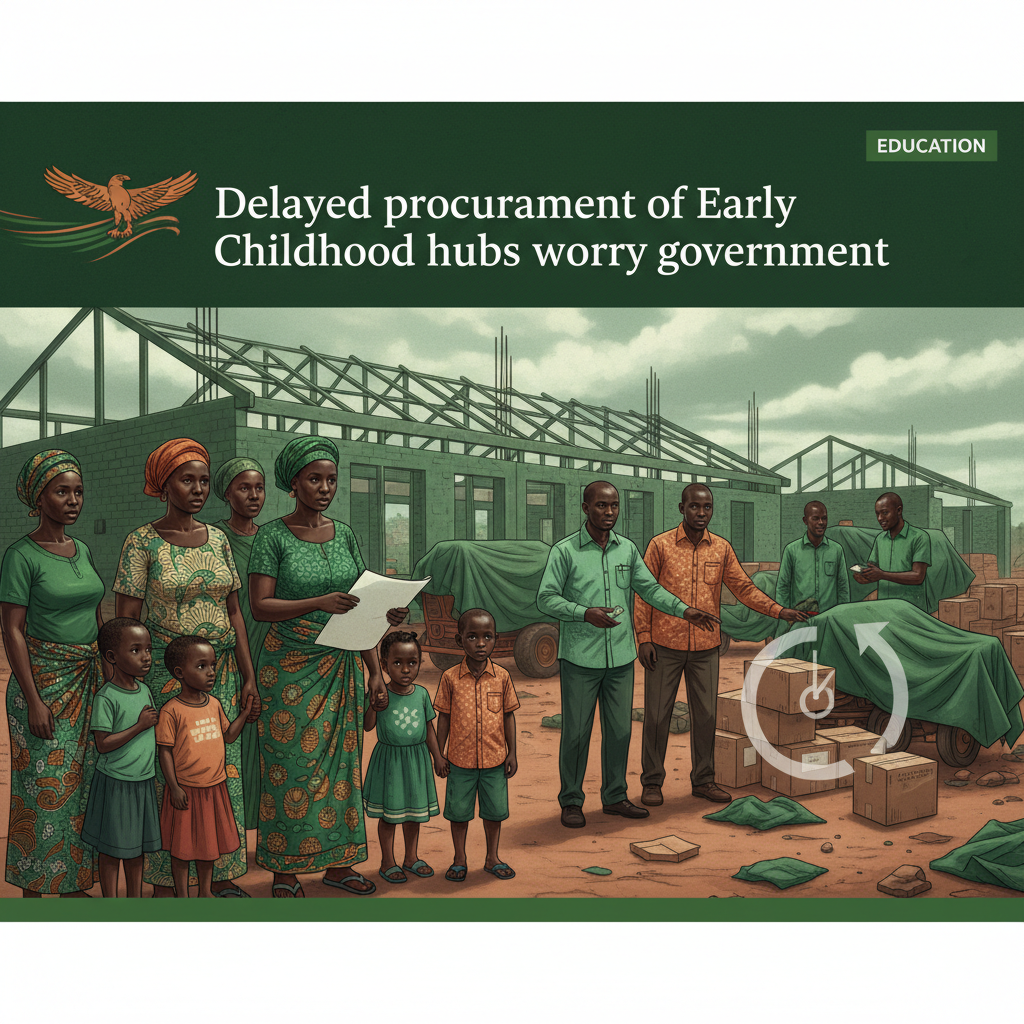 Delayed procurement of Early Childhood hubs worry government