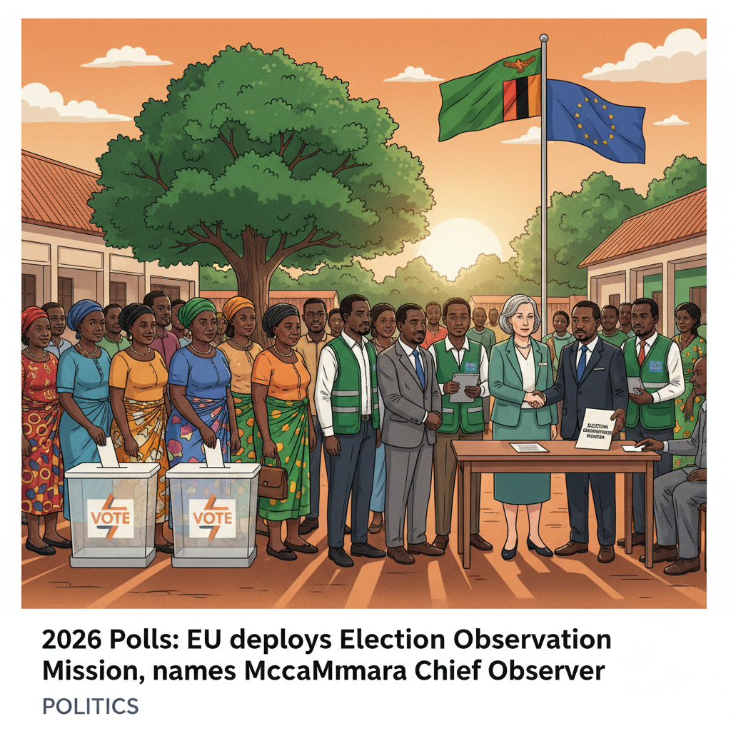 2026 Polls: EU deploys Election Observation Mission, names McNamara Chief Observer