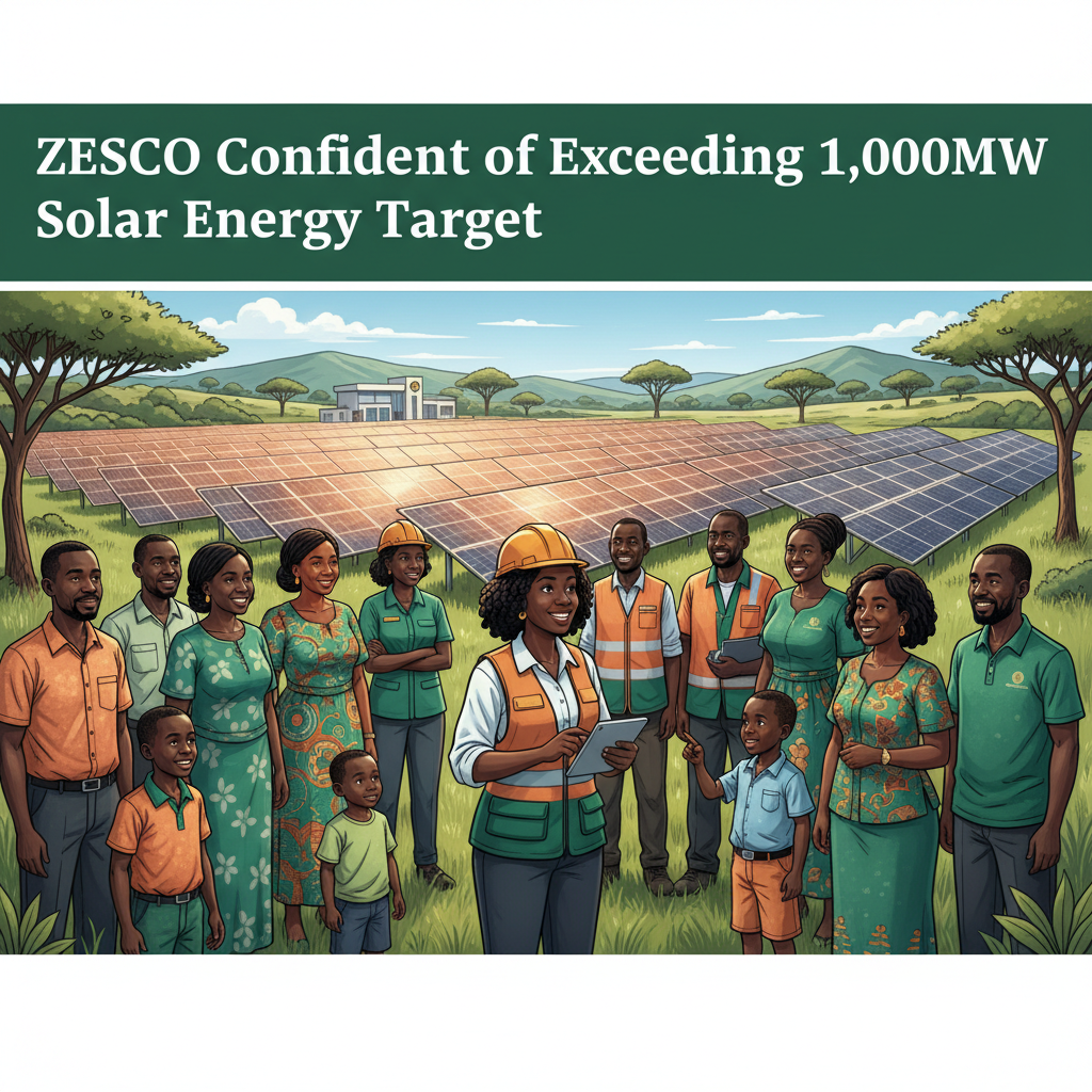 ZESCO Confident of Exceeding 1,000MW Solar Energy Target