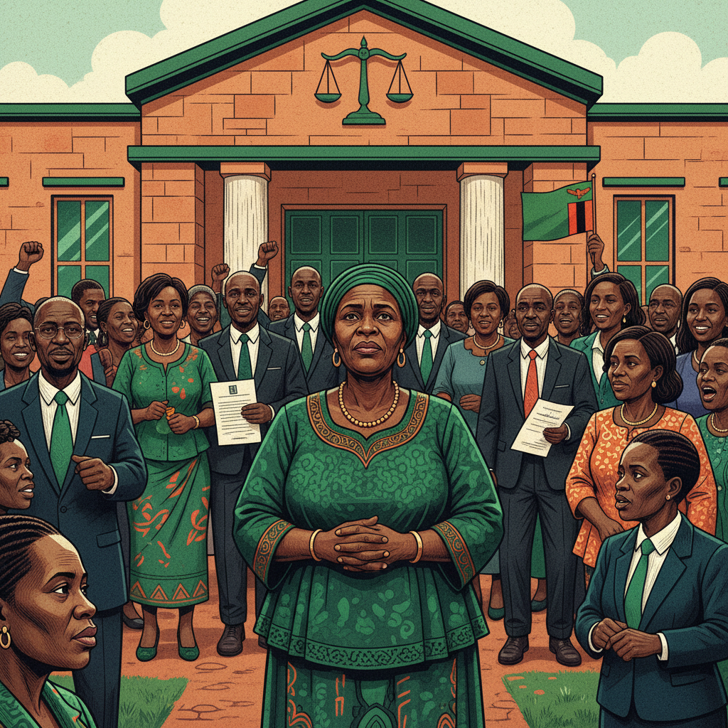 Former Zambian President's Widow Wins Court Battle to Bury Him in South Africa