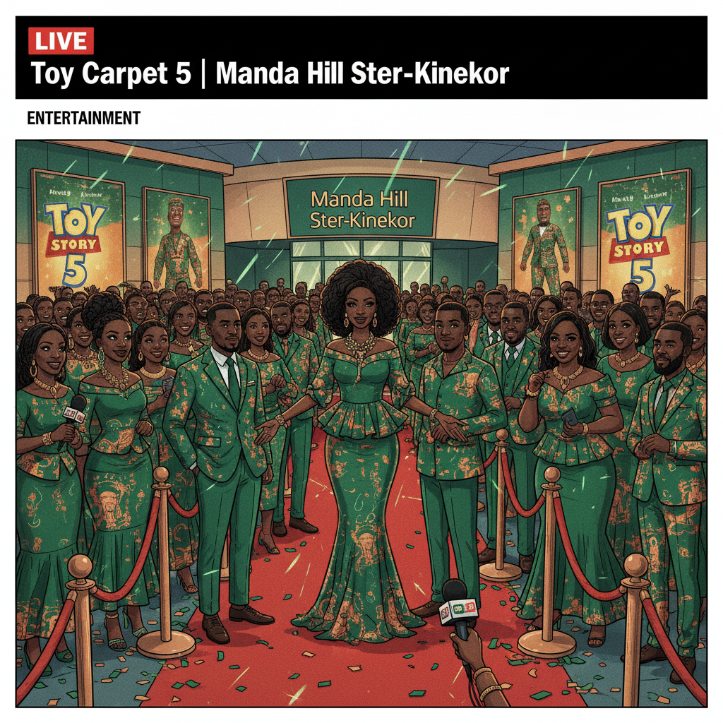 LIVE Toy Story 5 Red Carpet | Manda Hill Ster-Kinekor