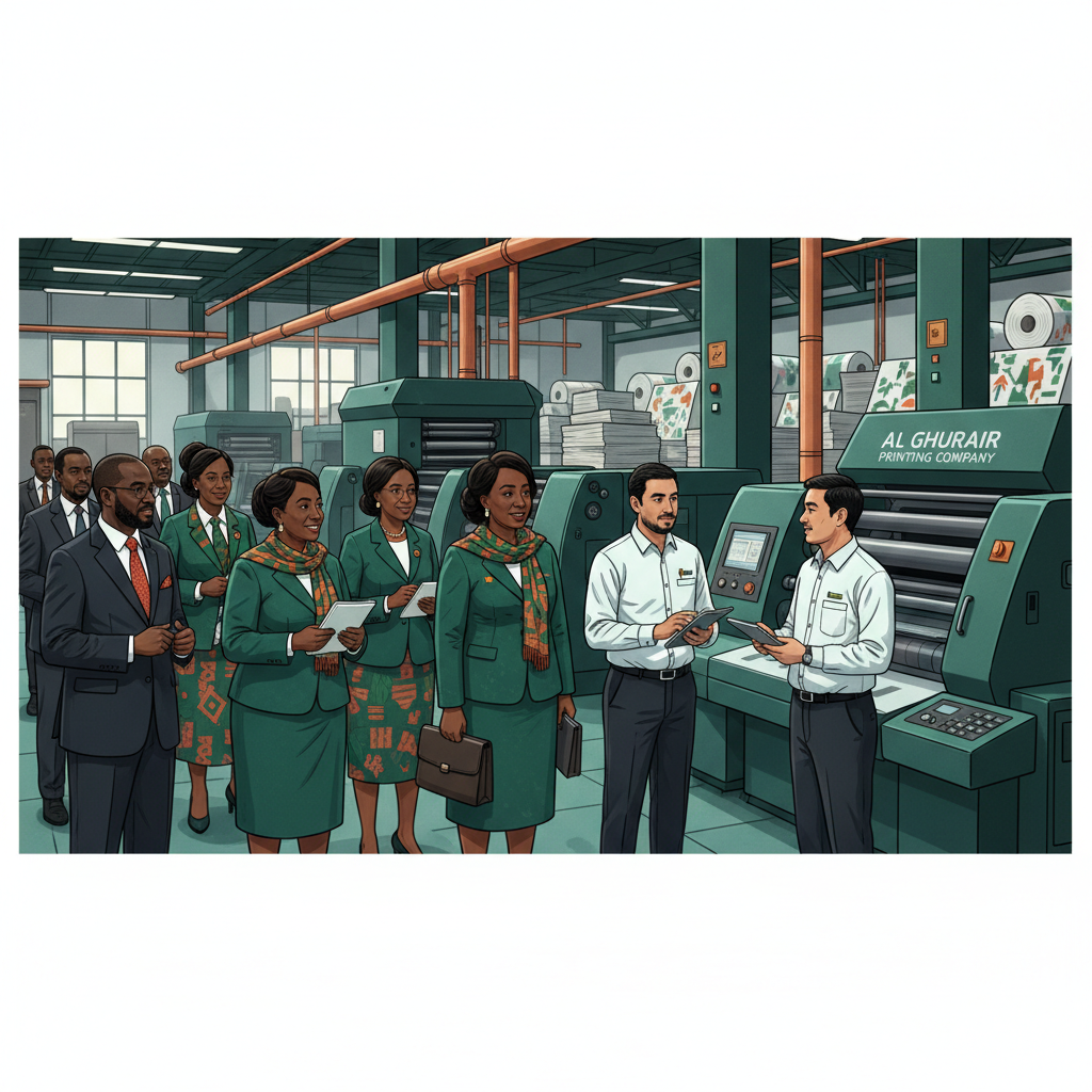 ECZ, stakeholders tour Al Ghurair printing company in Dubai