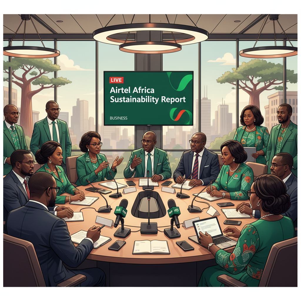 LIVE Airtel Africa Sustainability Report Media Roundtable