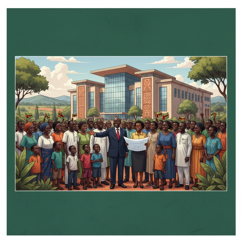 President Hichilema Pledges State-of-the-Art Hospital for Luwingu