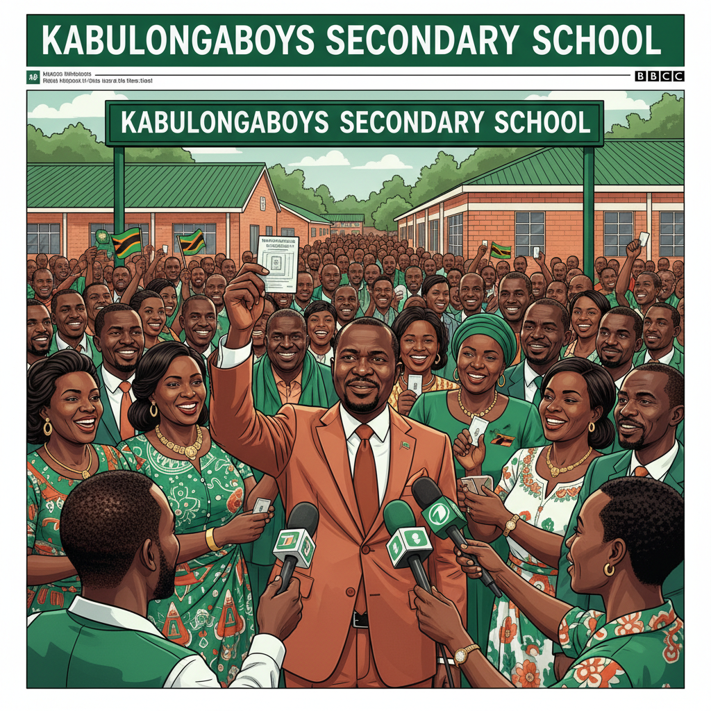 HH to Cast Vote at Kabulonga Boys