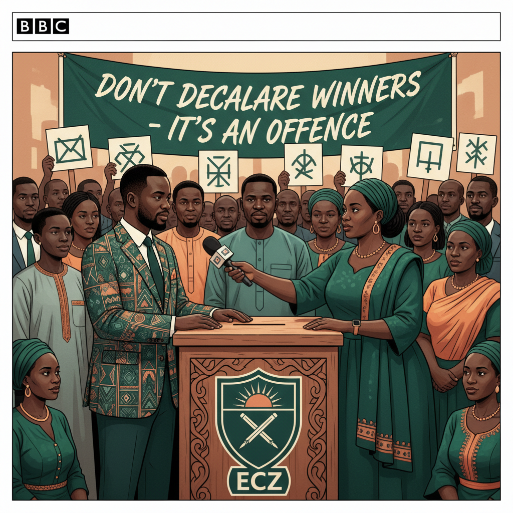 Don’t declare yourselves winners, it’s an offence, ECZ tells candidates