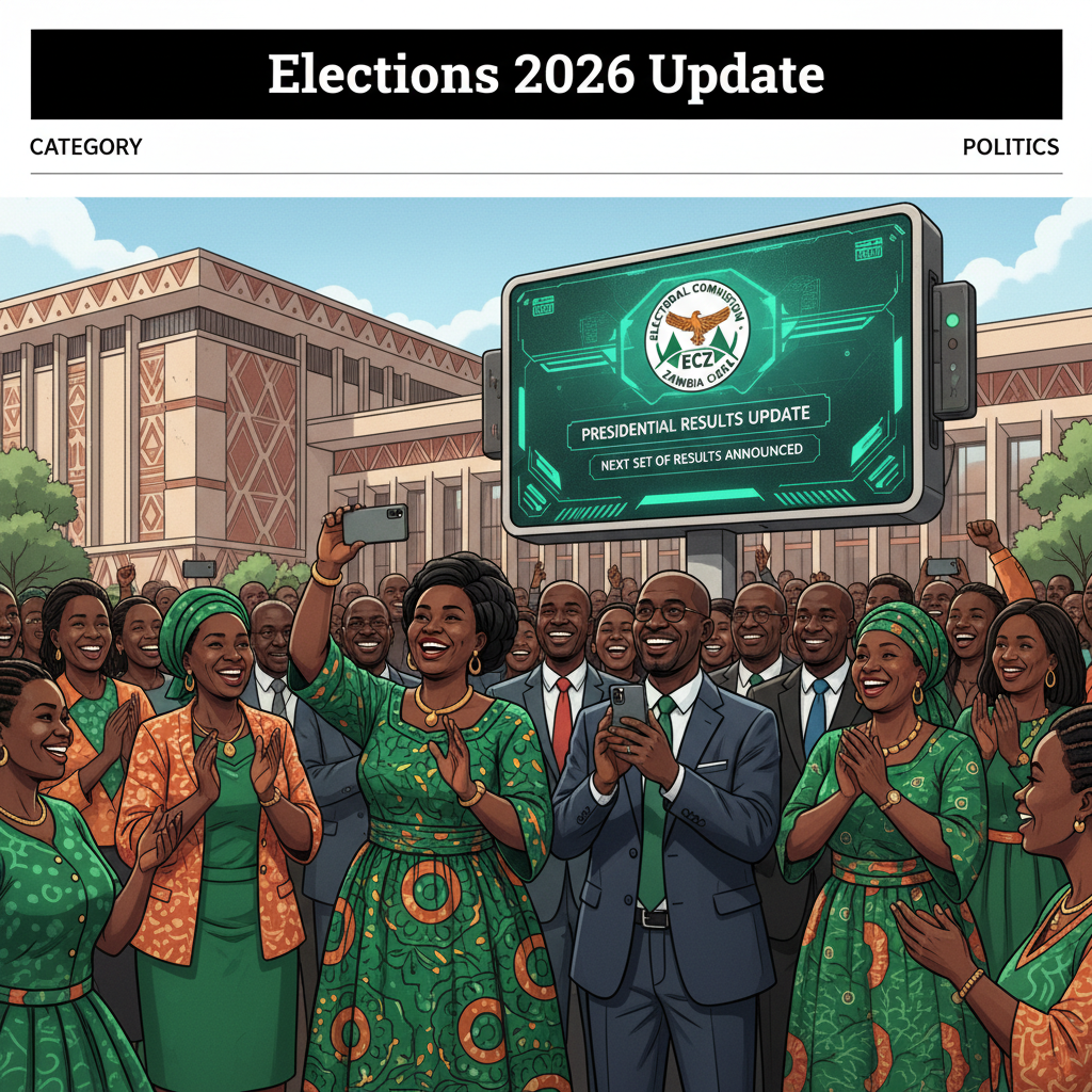 Elections 2026 Update | Ecz Announces Next Set of Presidential Results