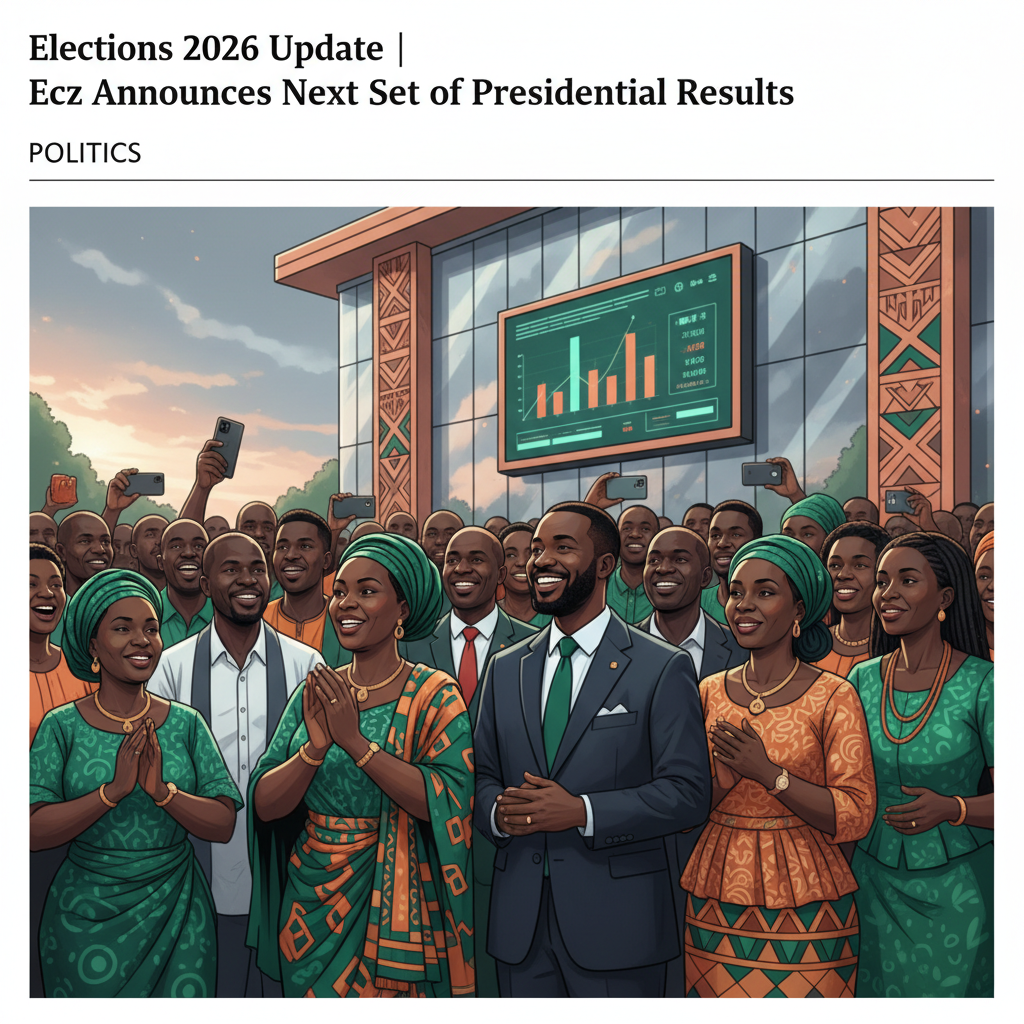 Elections 2026 Update | Ecz Announces Next Set of Presidential Results