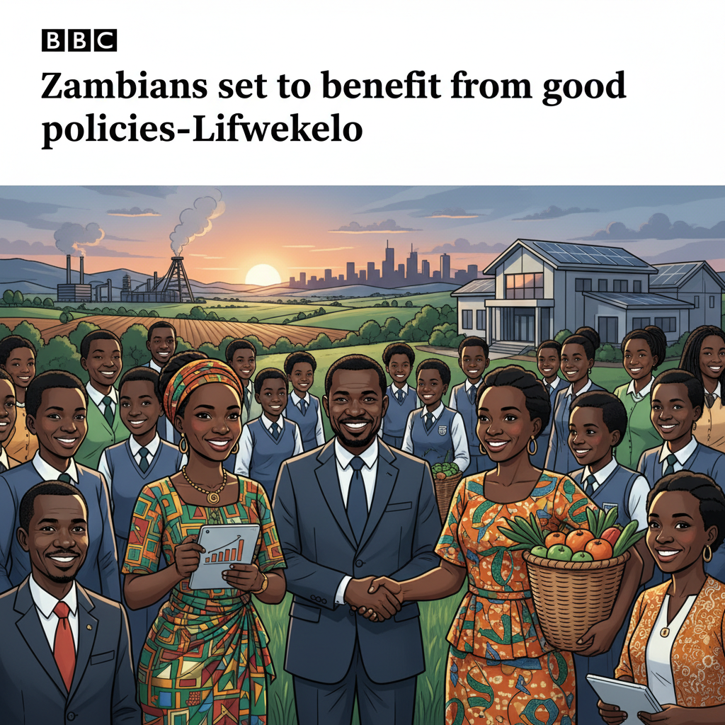 Zambians set to benefit from good policies-Lifwekelo