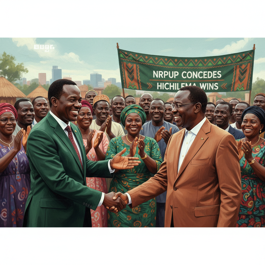 NRPUP President Ezra Tembo concedes defeat and congratulates President Hakainde Hichilema